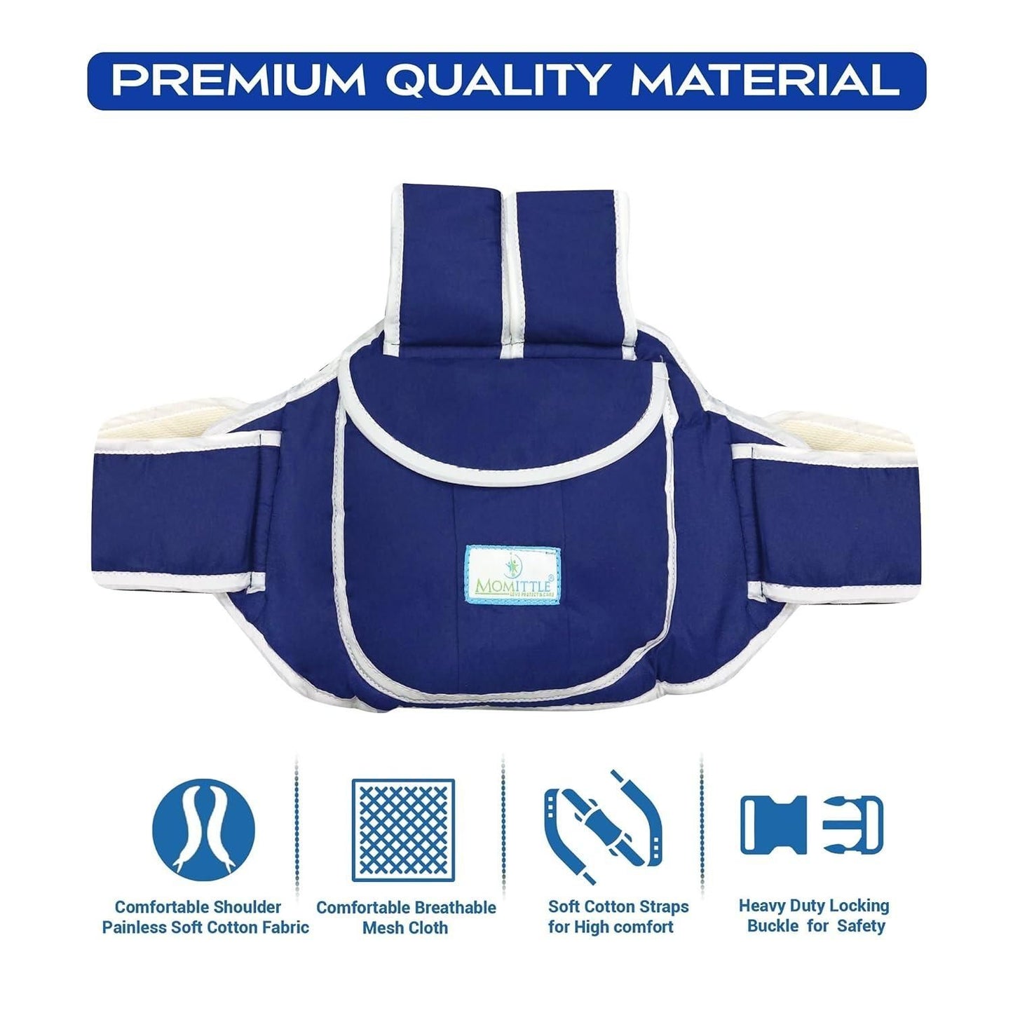 Baby Safety Belt for 2-Wheeler – Ride Tension-Free, Keep Your Child Safe!