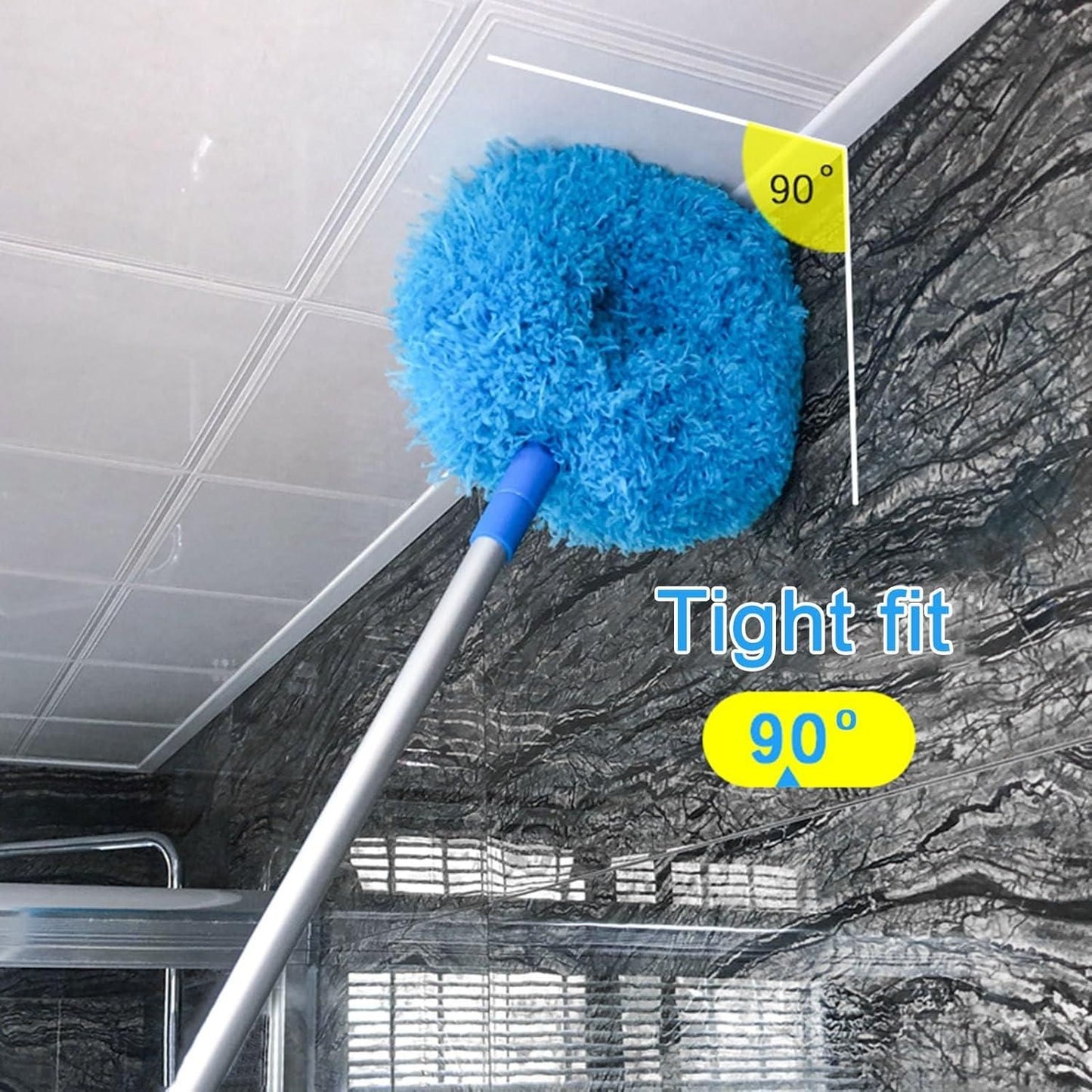 Washable Ceiling Fan Cleaner Duster – No More Dust, No More Hassle!