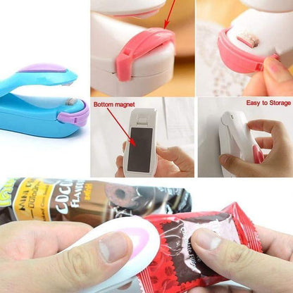 Snack Saver™ Portable Mini Sealing Machine – Keep Food Fresh Instantly!